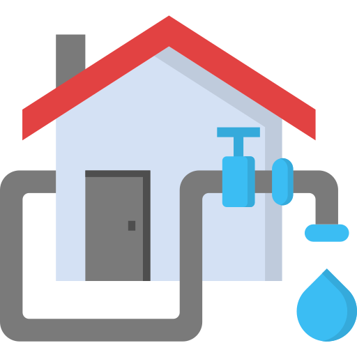 Water supply Generic color fill icon