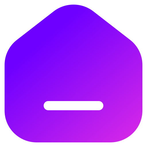 ホームボタン Generic gradient fill icon