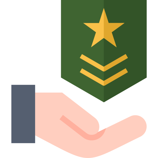 militär Generic color fill icon