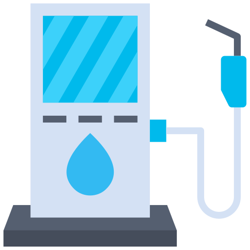 Gas station Generic color fill icon