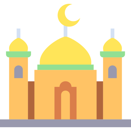moschea Generic color fill icona