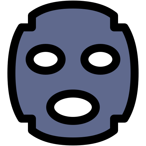 maschera facciale Generic color lineal-color icona