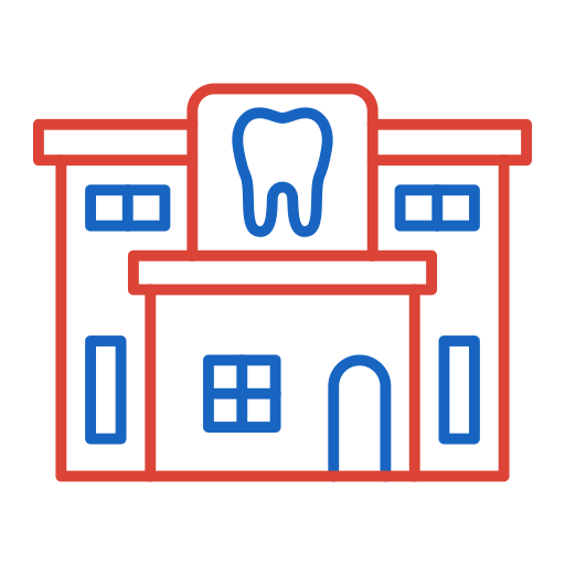 clínica dental Generic color outline icono
