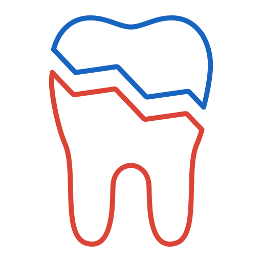 Tooth Generic color outline icon