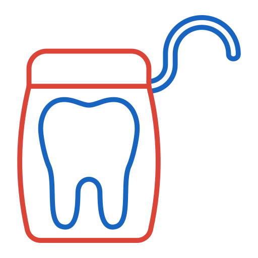 Dental floss Generic color outline icon