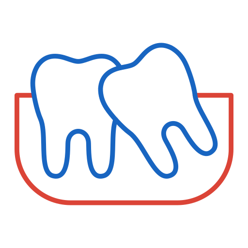 Wisdom tooth Generic color outline icon