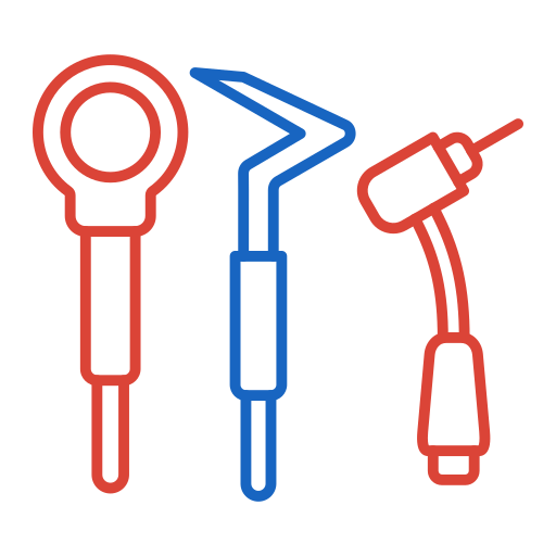 herramientas de dentista Generic color outline icono