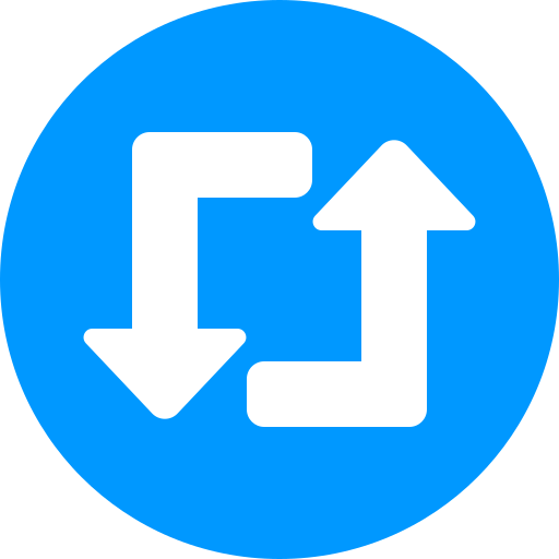 Loop arrow Generic color fill icon