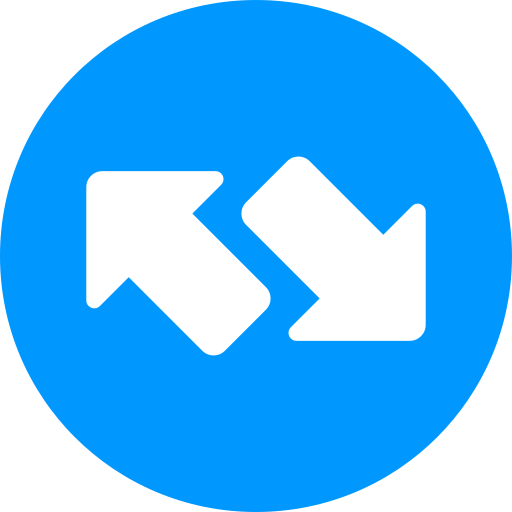 Left and right arrows Generic color fill icon