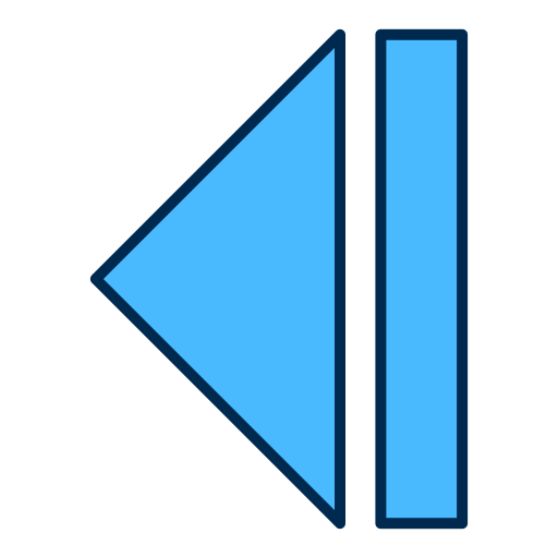 strzałka w lewo Generic color lineal-color ikona