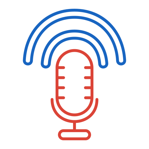 Podcast Generic color outline icon