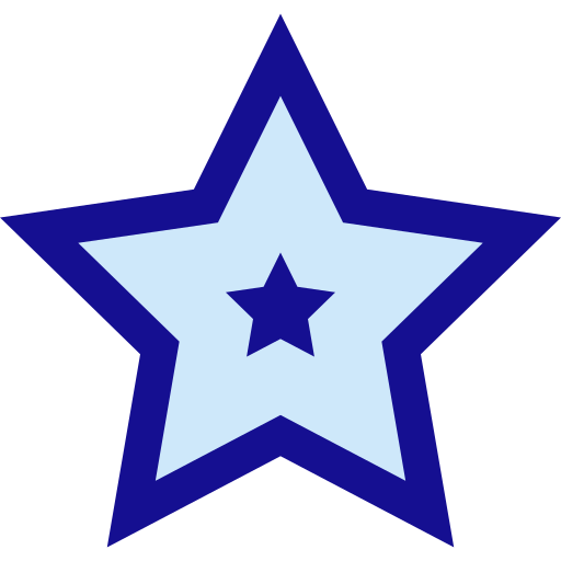 gwiazda Generic color lineal-color ikona