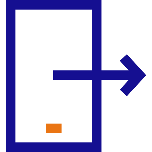 ログアウト Generic color outline icon