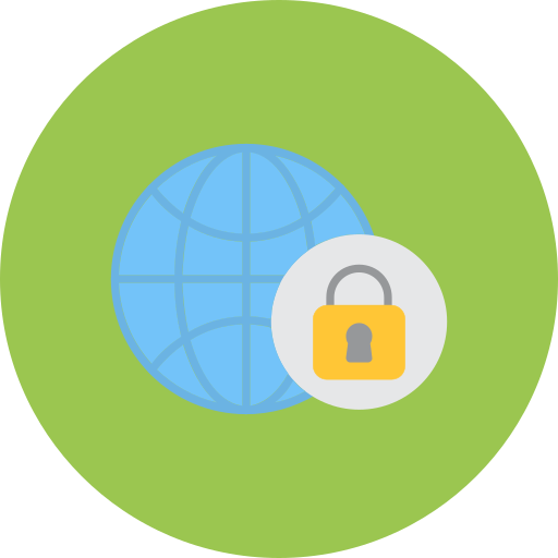 Global security Generic color fill icon