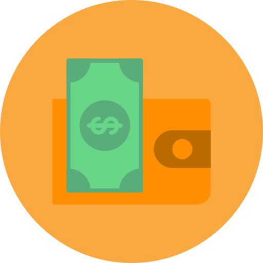 Wallet Generic color fill icon