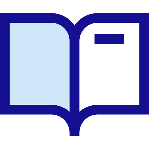open boek Generic color lineal-color icoon