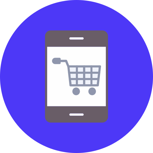 Mobile commerce Generic color fill icon