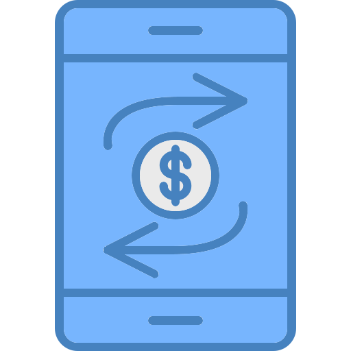 Mobile transfer Generic color lineal-color icon