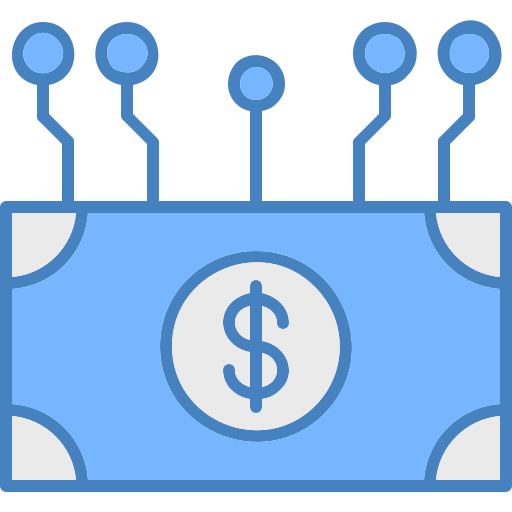 Digital money Generic color lineal-color icon