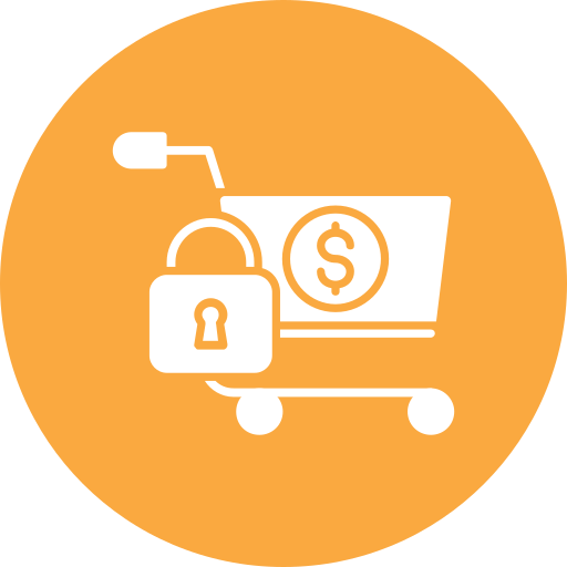Secure shopping Generic color fill icon