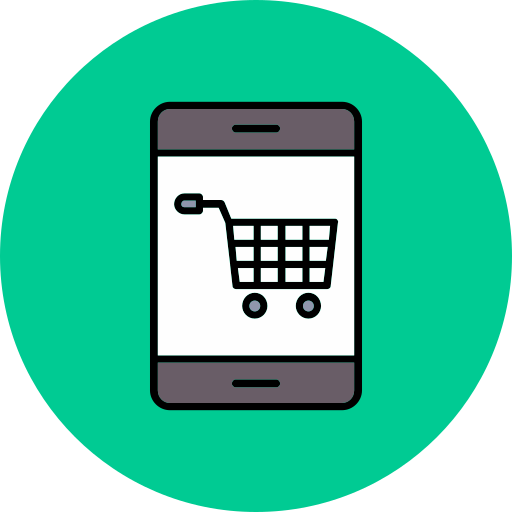 Mobile commerce Generic color lineal-color icon