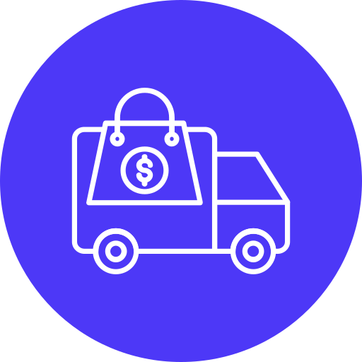 Delivery van Generic color fill icon