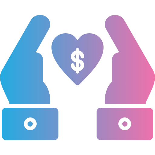 Charity Generic gradient fill icon