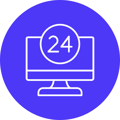 24-stunden-service Generic color fill icon