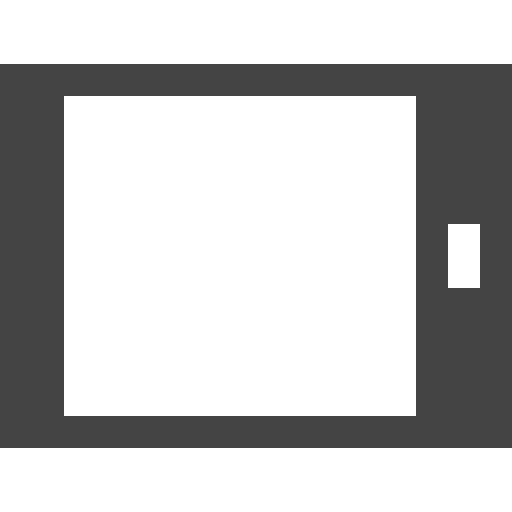 Horizontal Tablet Vaadin Lineal icon