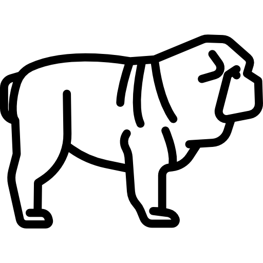 shar pei Special Lineal icon