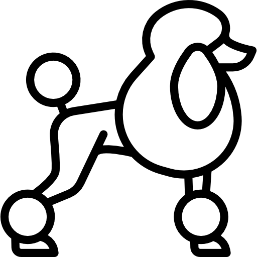 Poodle Special Lineal icon