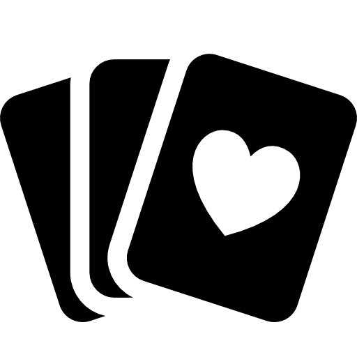 trzy karty  ikona