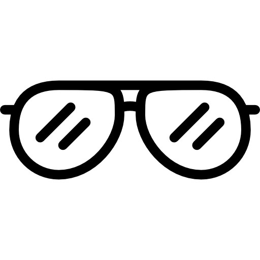 sonnenbrille Basic Rounded Lineal icon
