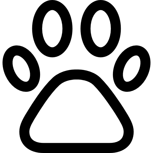 zwierzęta Basic Rounded Lineal ikona