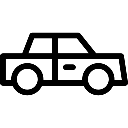 auto Basic Rounded Lineal icona