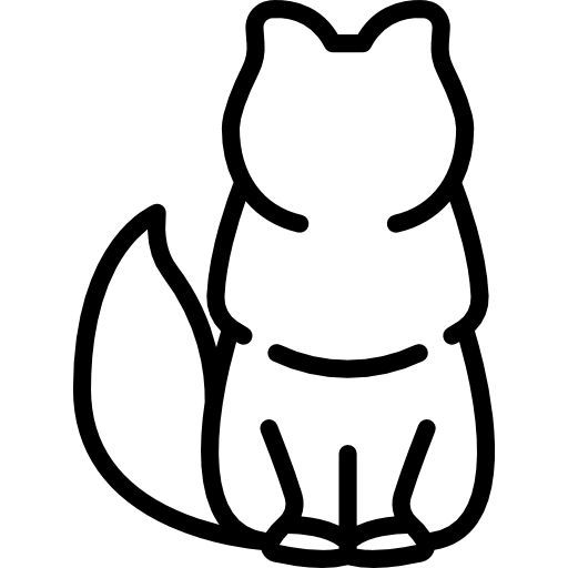 gato persa  icono