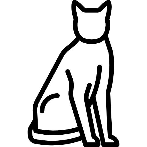 ロシアンブルーの猫  icon