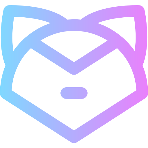 Fox Super Basic Rounded Gradient icon