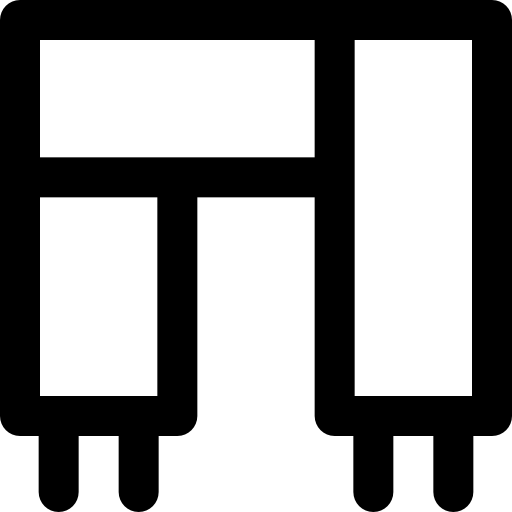 bufanda Super Basic Rounded Lineal icono