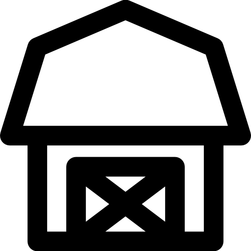 granero Super Basic Rounded Lineal icono