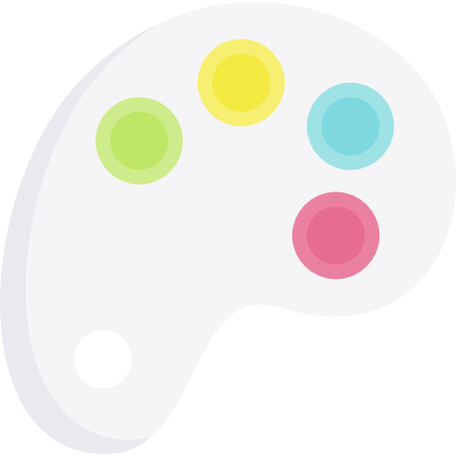 Color palette Special Flat icon