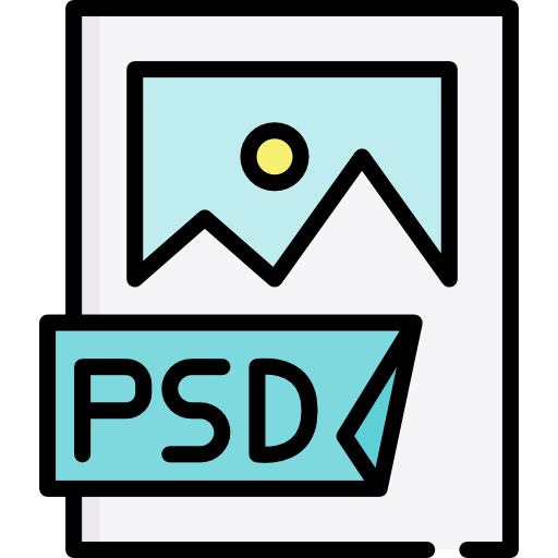 psd-datei Special Lineal color icon