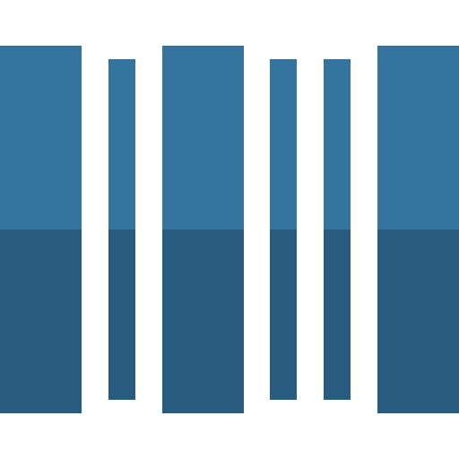 Barcode Basic Straight Flat icon