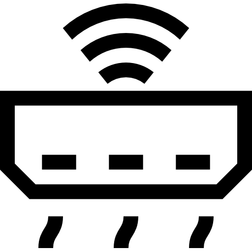 enrutador Basic Straight Lineal icono