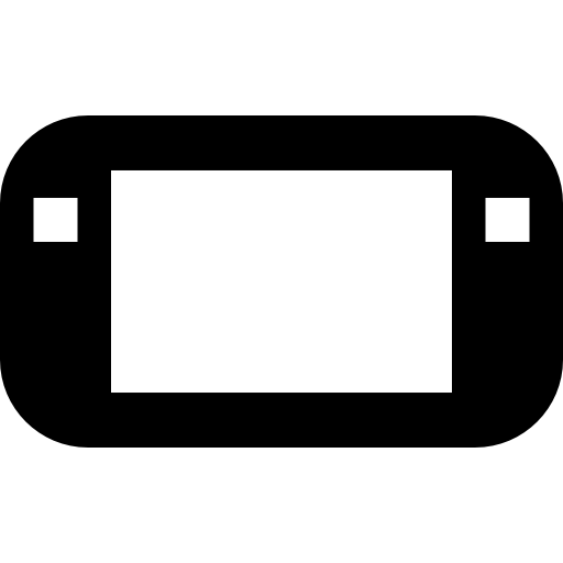 spielkonsole Basic Straight Filled icon