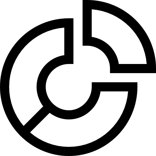 파이 차트 Basic Straight Lineal icon