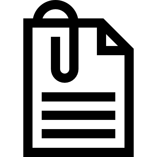 클립 Basic Straight Lineal icon