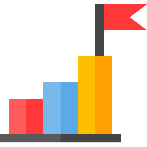 Goal Basic Straight Flat icon