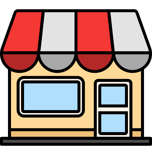 Storefront Generic color lineal-color icon