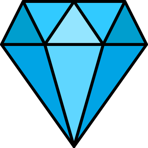 Алмаз Generic color lineal-color иконка